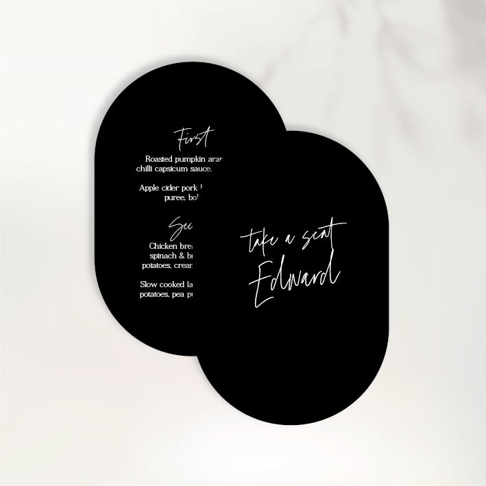 Endless Butterflies Menu