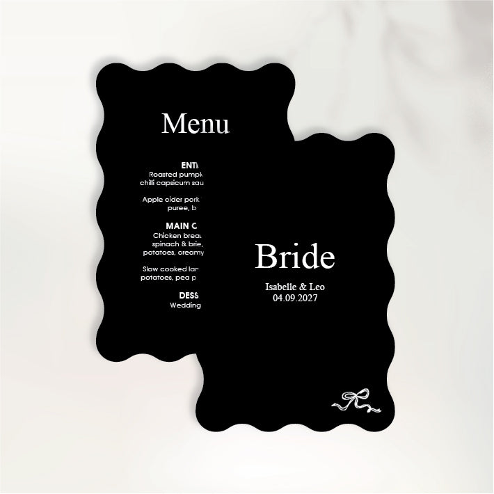 Fluttering Hearts Menu