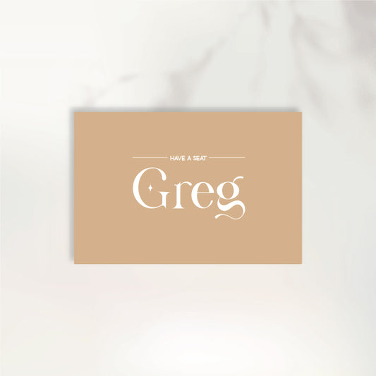 Perfect Place Card