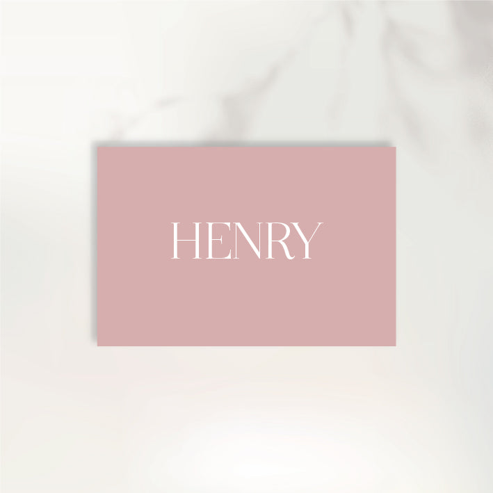 Adore You Place Card