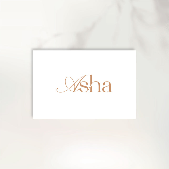 Ever After Place Card