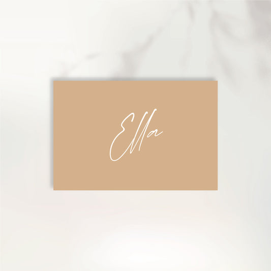 Today & Always Place Card
