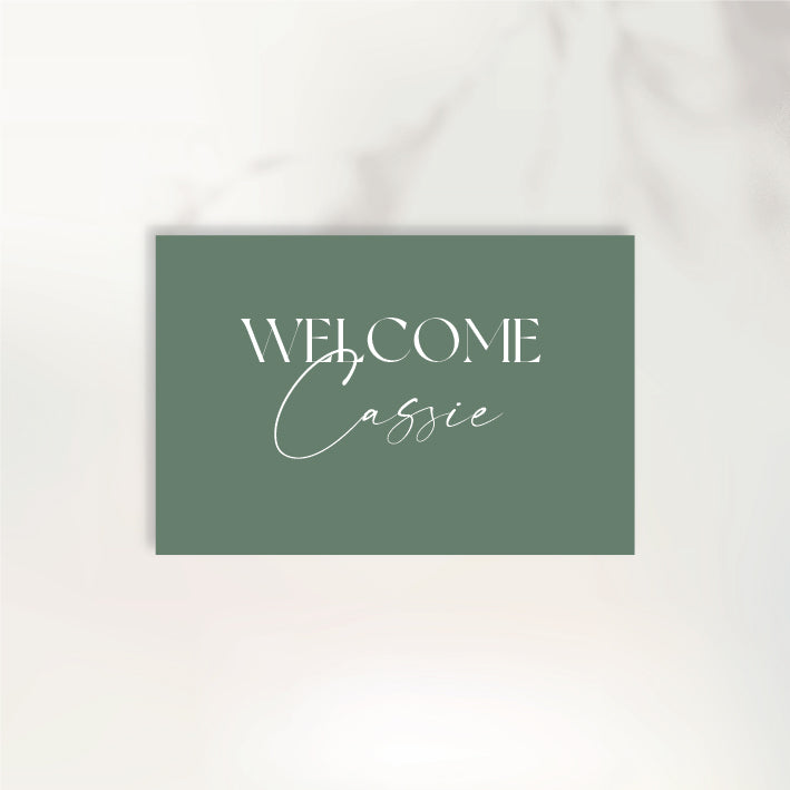 Timeless Love Place Card