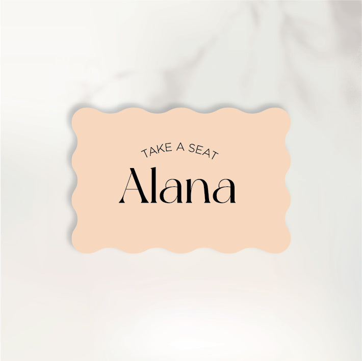 Love You More Place Card