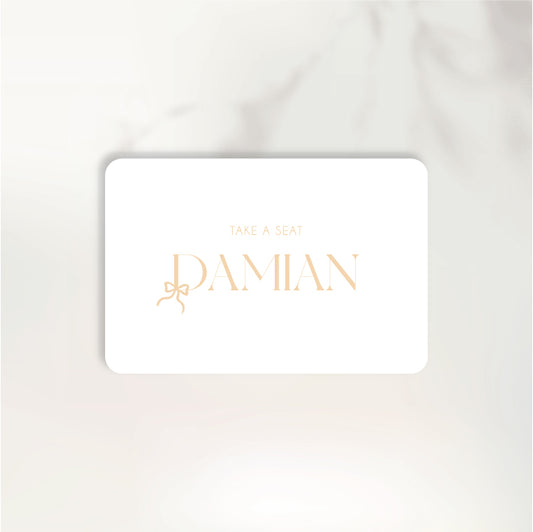 Honey Place Card
