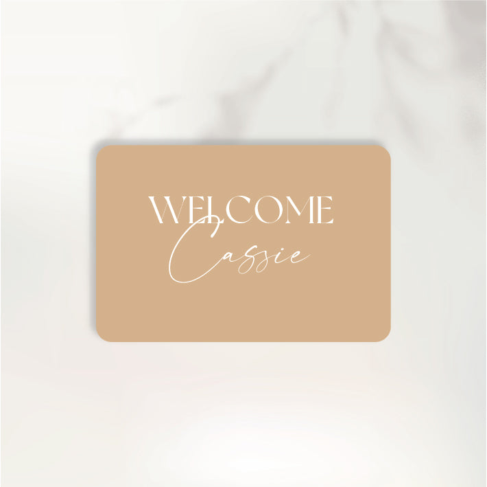 Timeless Love Place Card