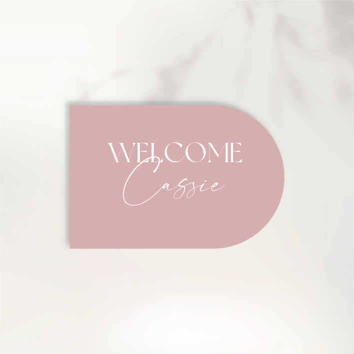 Timeless Love Place Card