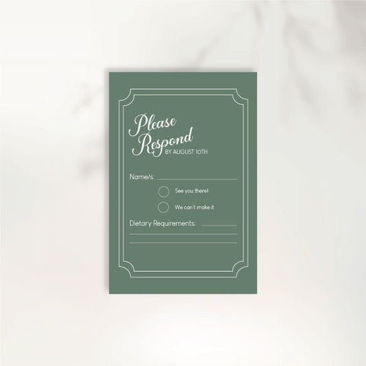 Lovin' You RSVP