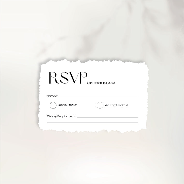 Head Over Heels RSVP
