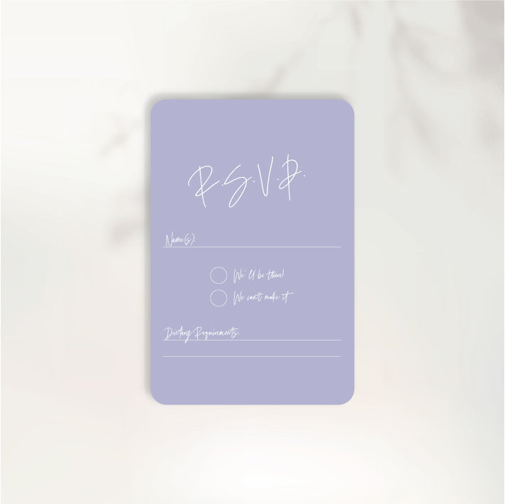 Endless Butterflies RSVP