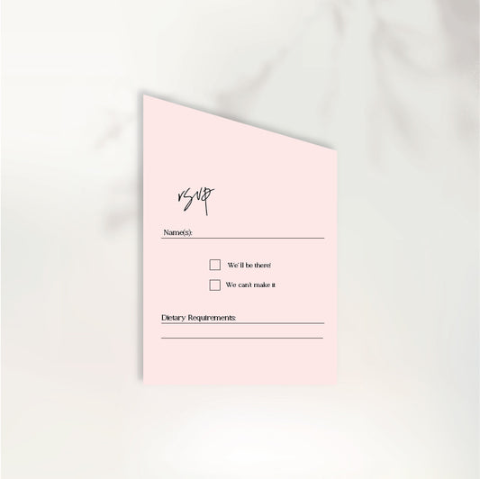 I'm Yours RSVP