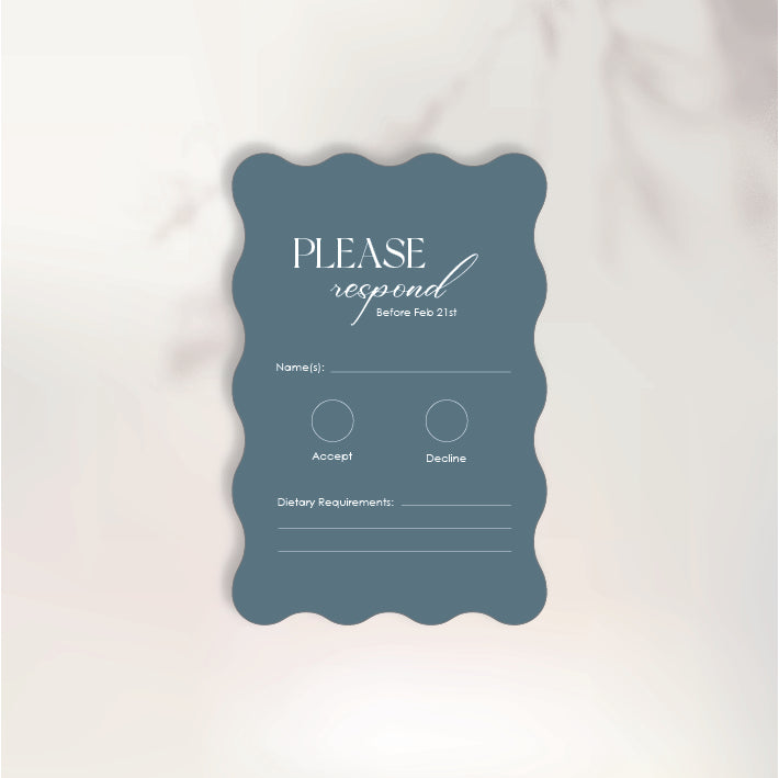 Those Little Moments RSVP