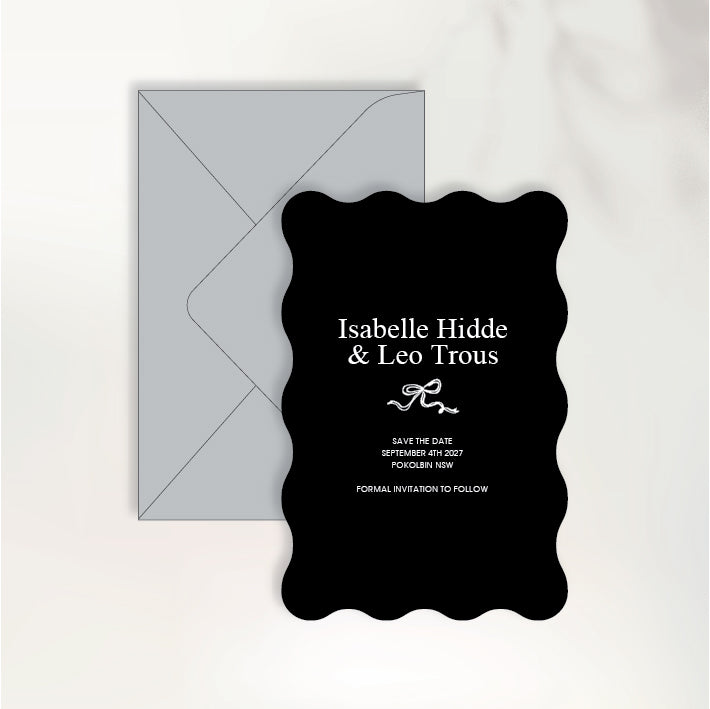 Fluttering Hearts Save the Date