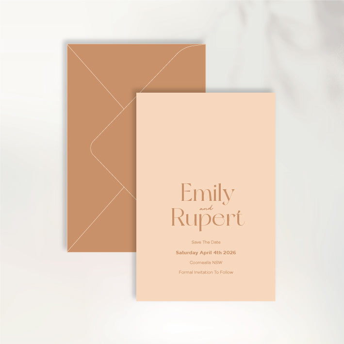 Love You More Save the Date