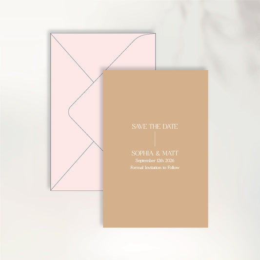 Adore You Save the Date