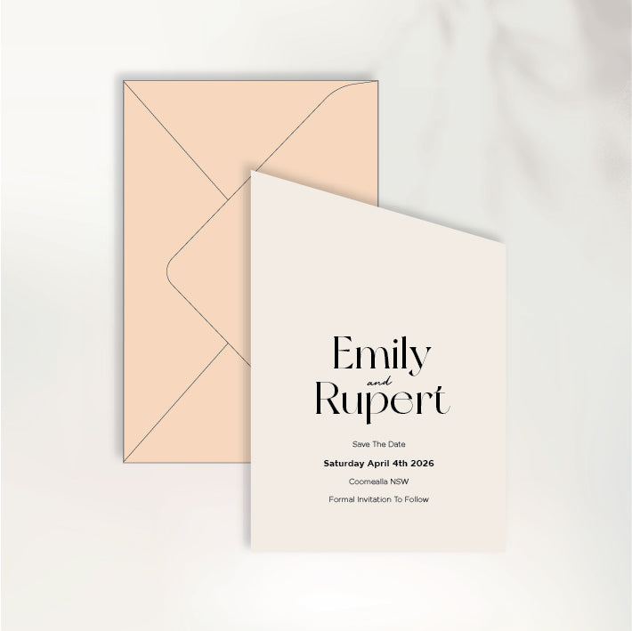 Love You More Save the Date