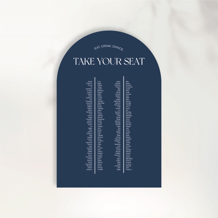 Love You More Seating Chart