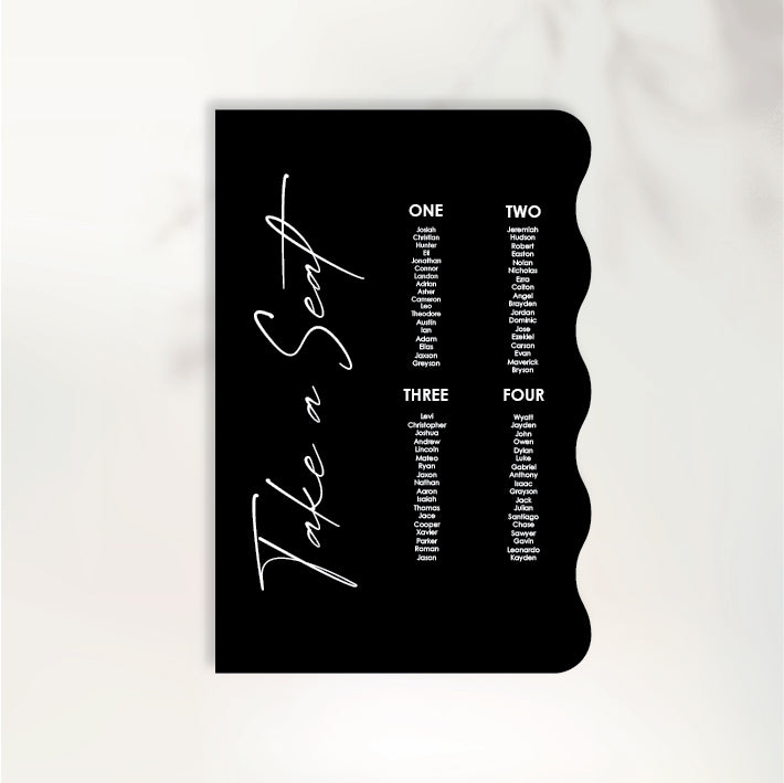 Today & Always Seating Chart