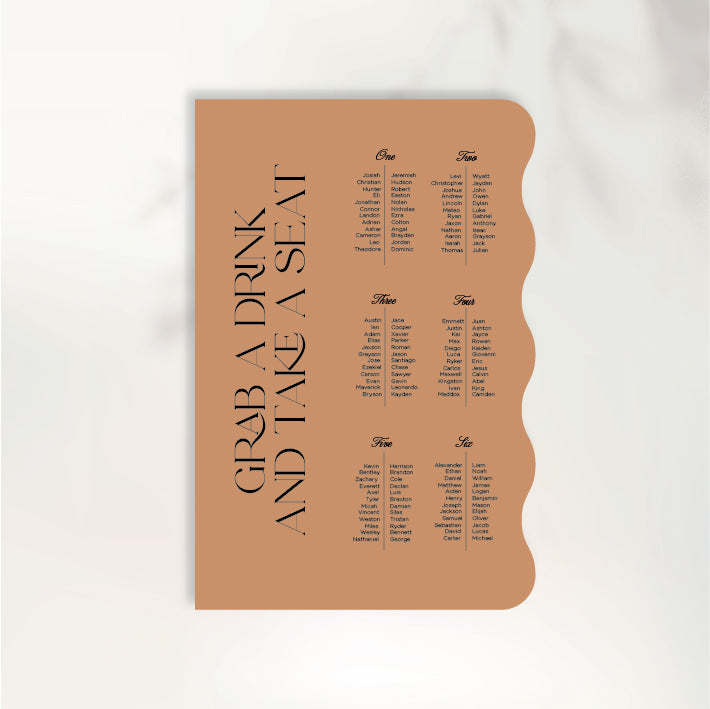 Ever After Seating Chart