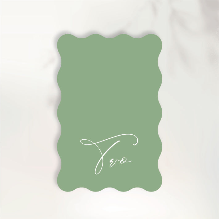 Sweetheart Table Numbers