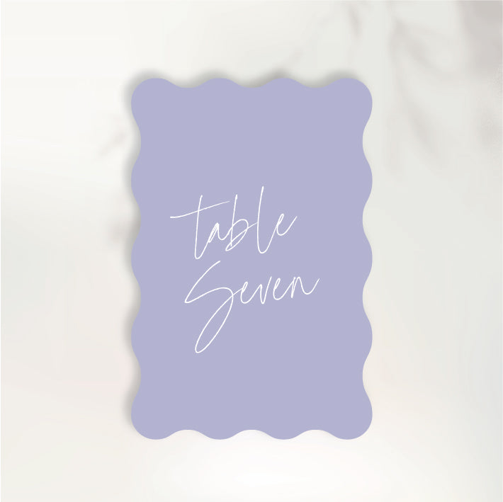 Endless Butterflies Table Numbers