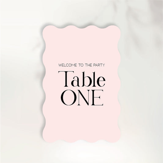 Perfect Table Numbers