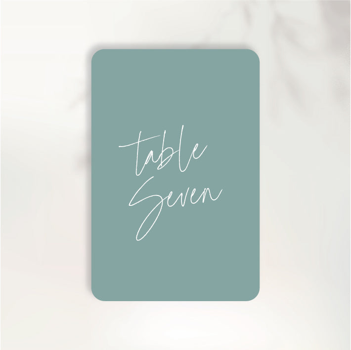 Endless Butterflies Table Numbers