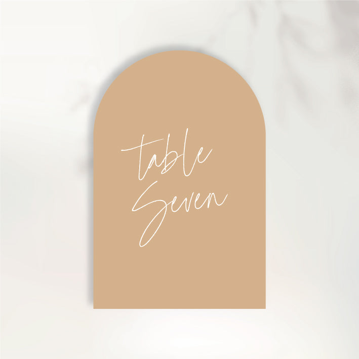 Endless Butterflies Table Numbers