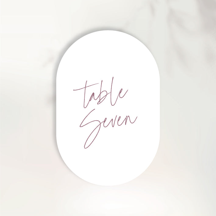 Endless Butterflies Table Numbers