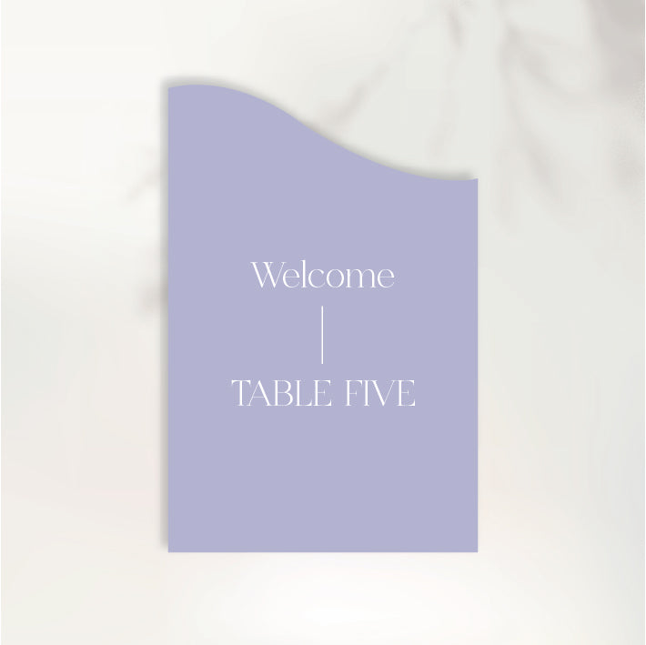 Adore You Table Numbers