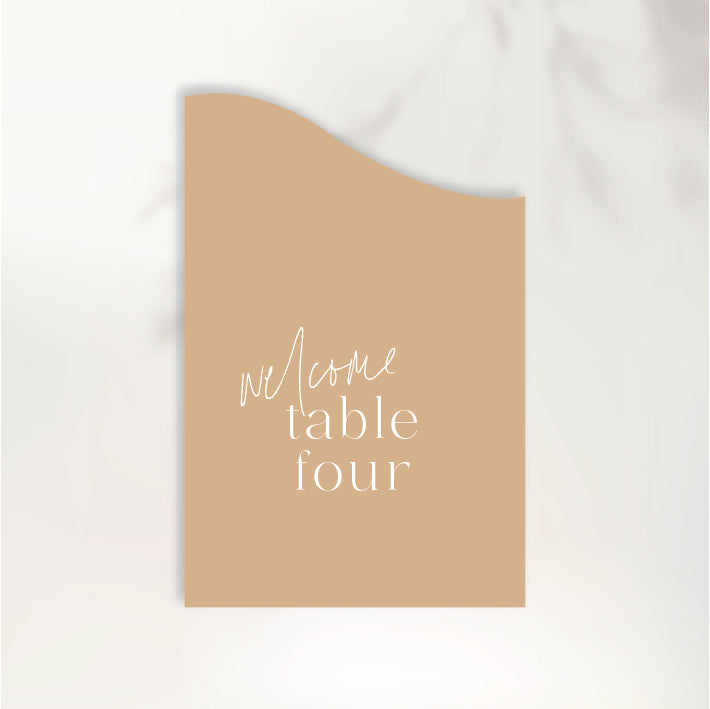 I'm Yours Table Numbers