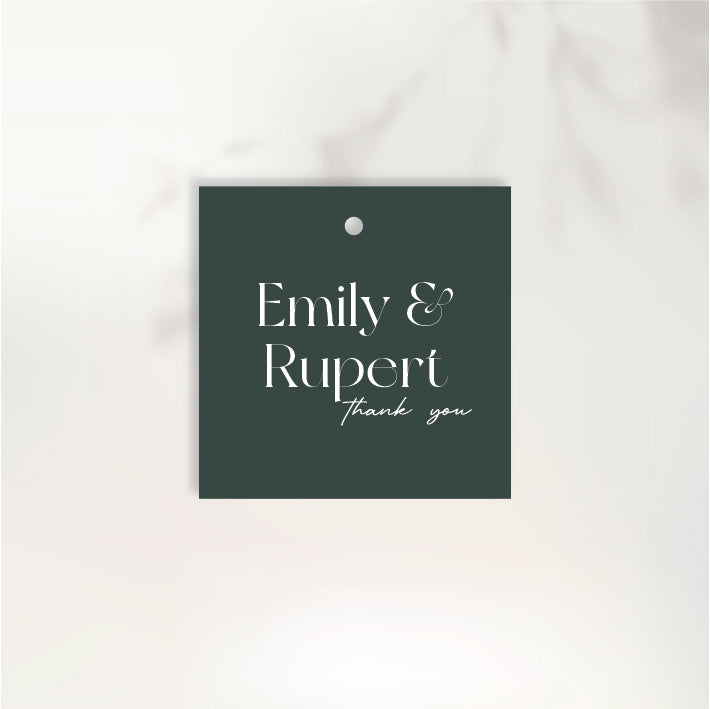 Love You More Paper Tags