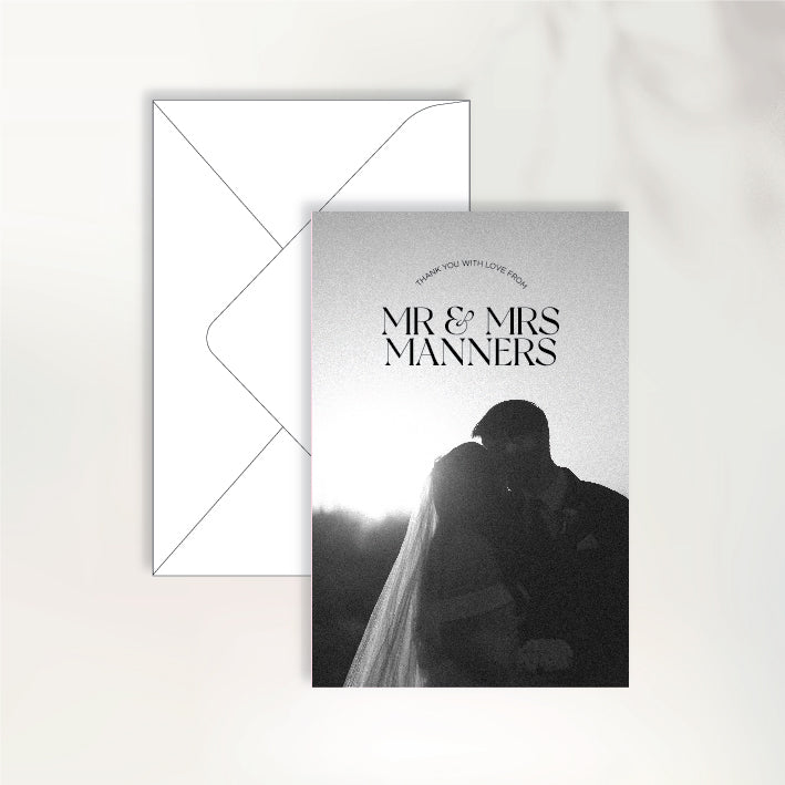 Love You More Thank You Cards