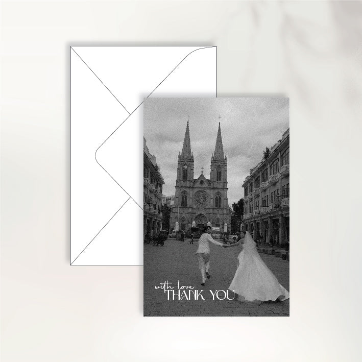 Head Over Heels Thank You Cards