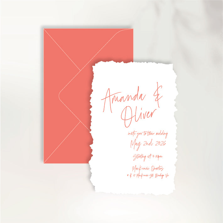 Endless Butterflies Invitation