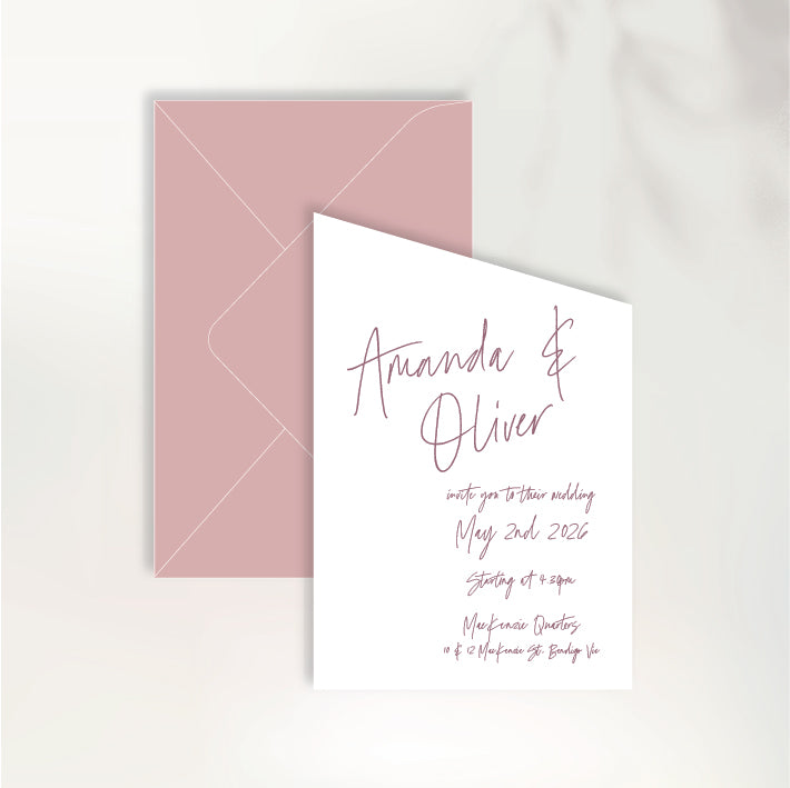 Endless Butterflies Invitation