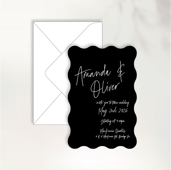 Endless Butterflies Invitation