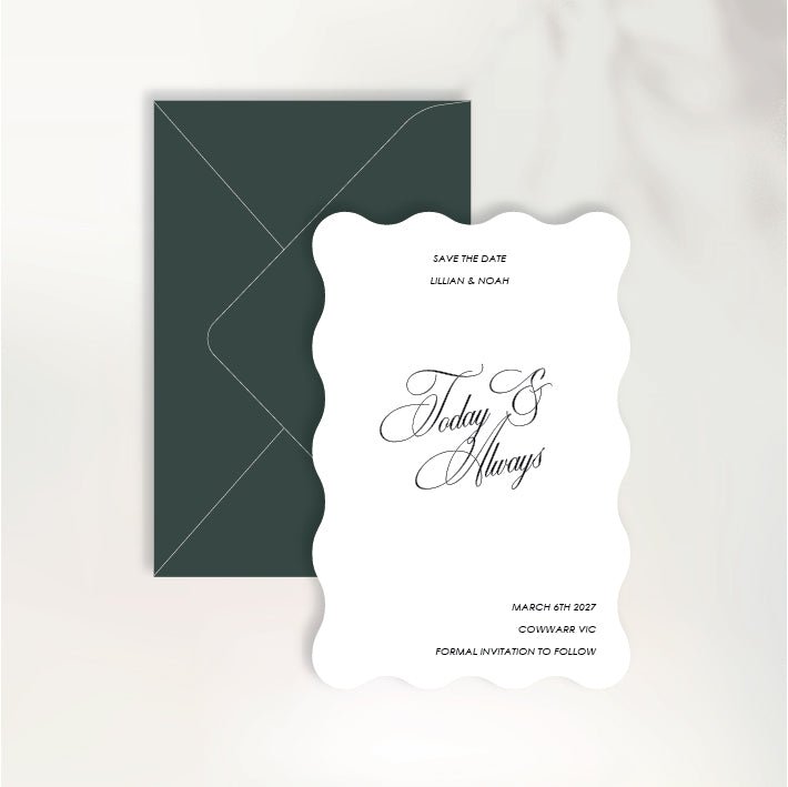 Lettre D'Amour Save the Date