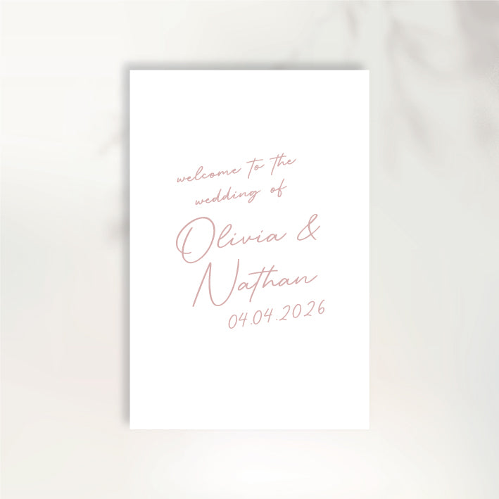 Cherished Welcome Sign