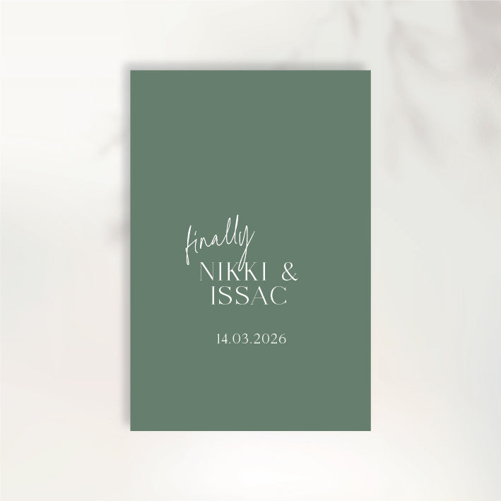 I'm Yours Welcome Sign