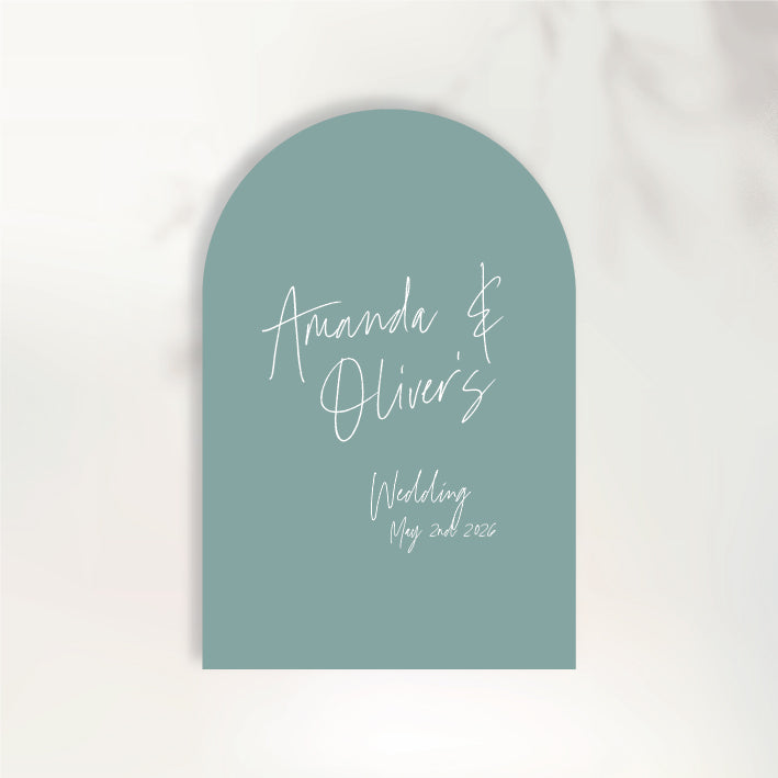 Endless Butterflies Welcome Sign