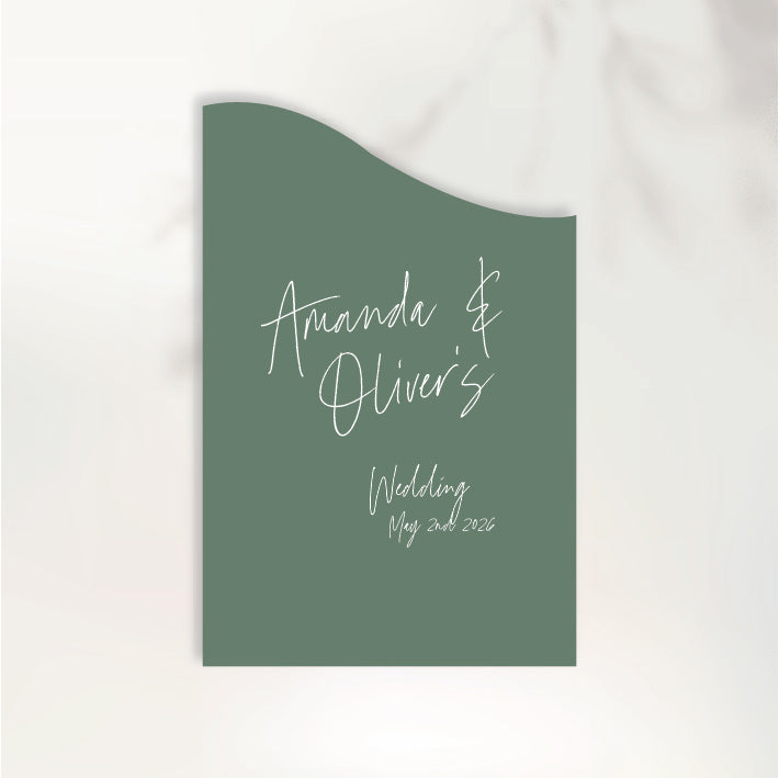 Endless Butterflies Welcome Sign