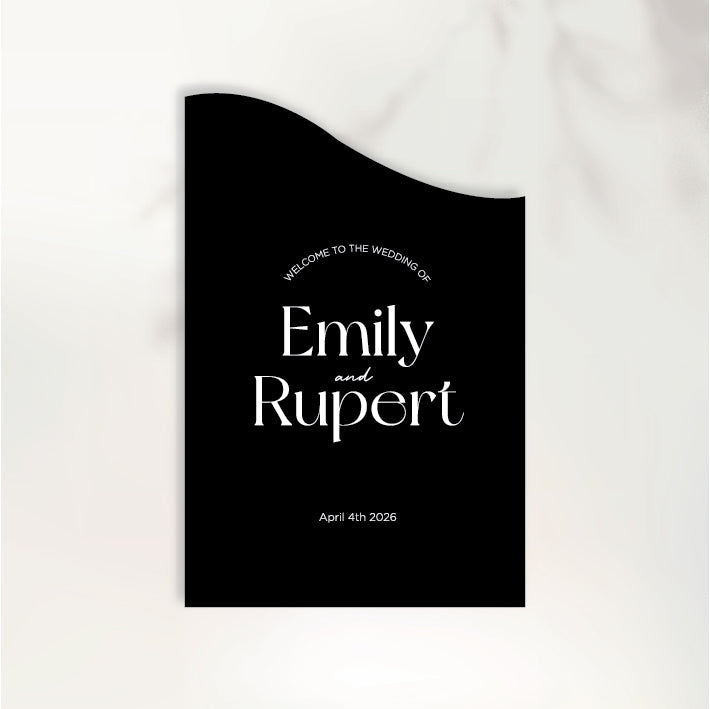 Love You More Welcome Sign