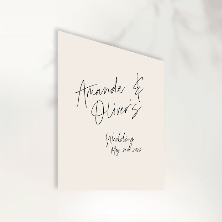 Endless Butterflies Welcome Sign