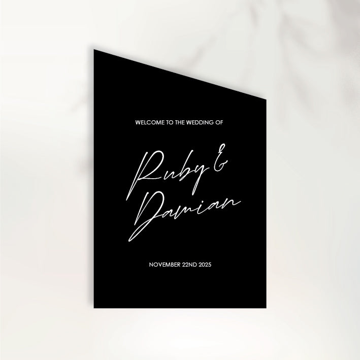 Today & Always Welcome Sign