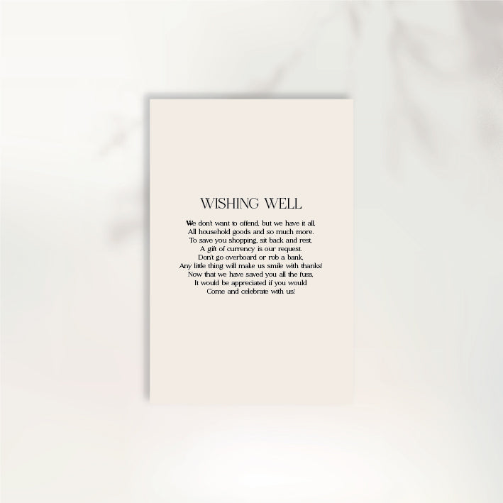 Adore You Wishing Well