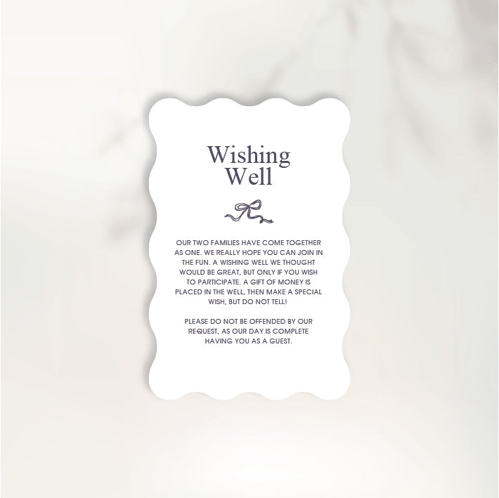 Fluttering Hearts Wishing Well