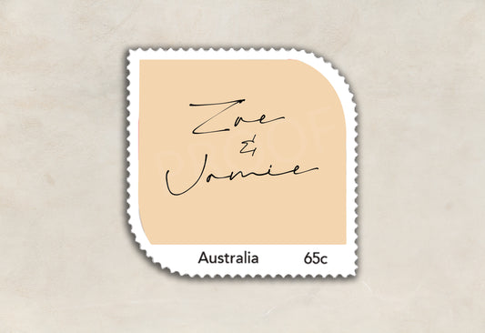 The Two Of Us Stamp Design