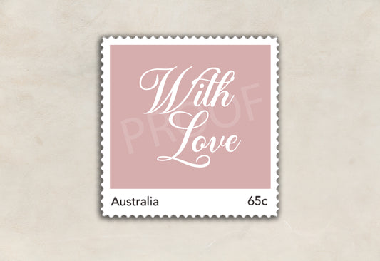Lovin' You Stamp Design