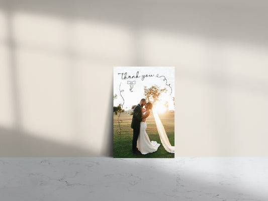 Tie The Knot Thank You Cards